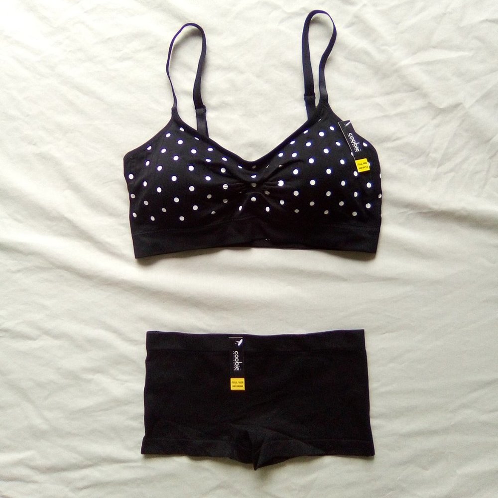 Coobie 2-Piece Seamless Bra & Boyshort Panty